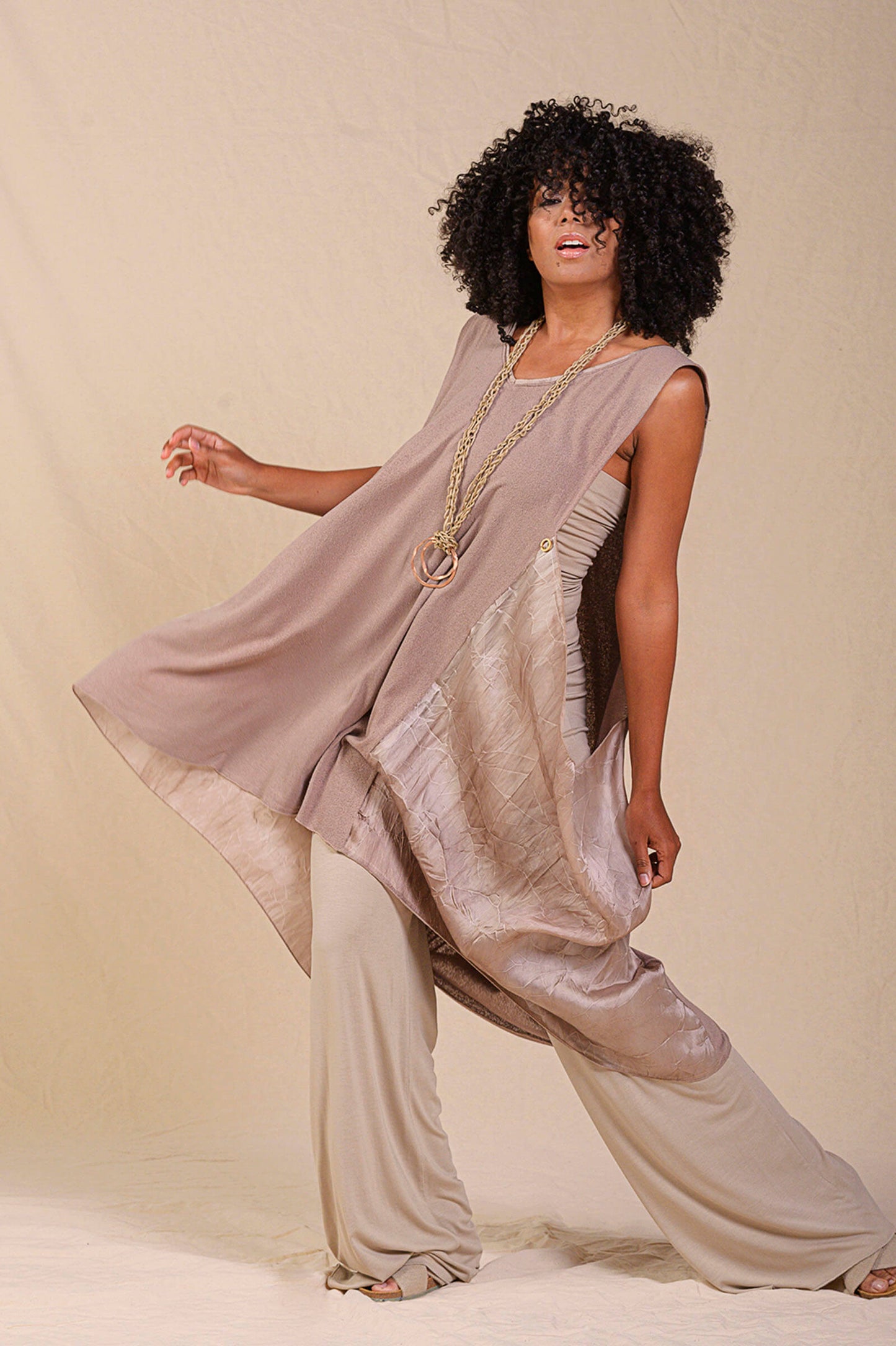 Becca Silk Dress Tunic Sensify