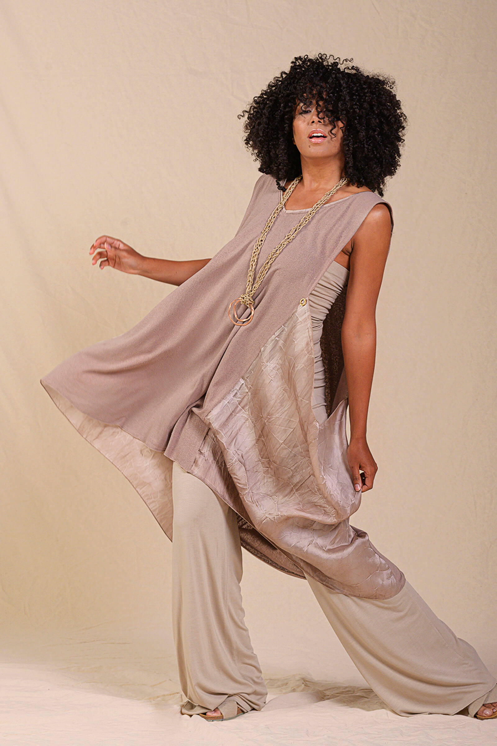 Becca Silk Dress Tunic Sensify