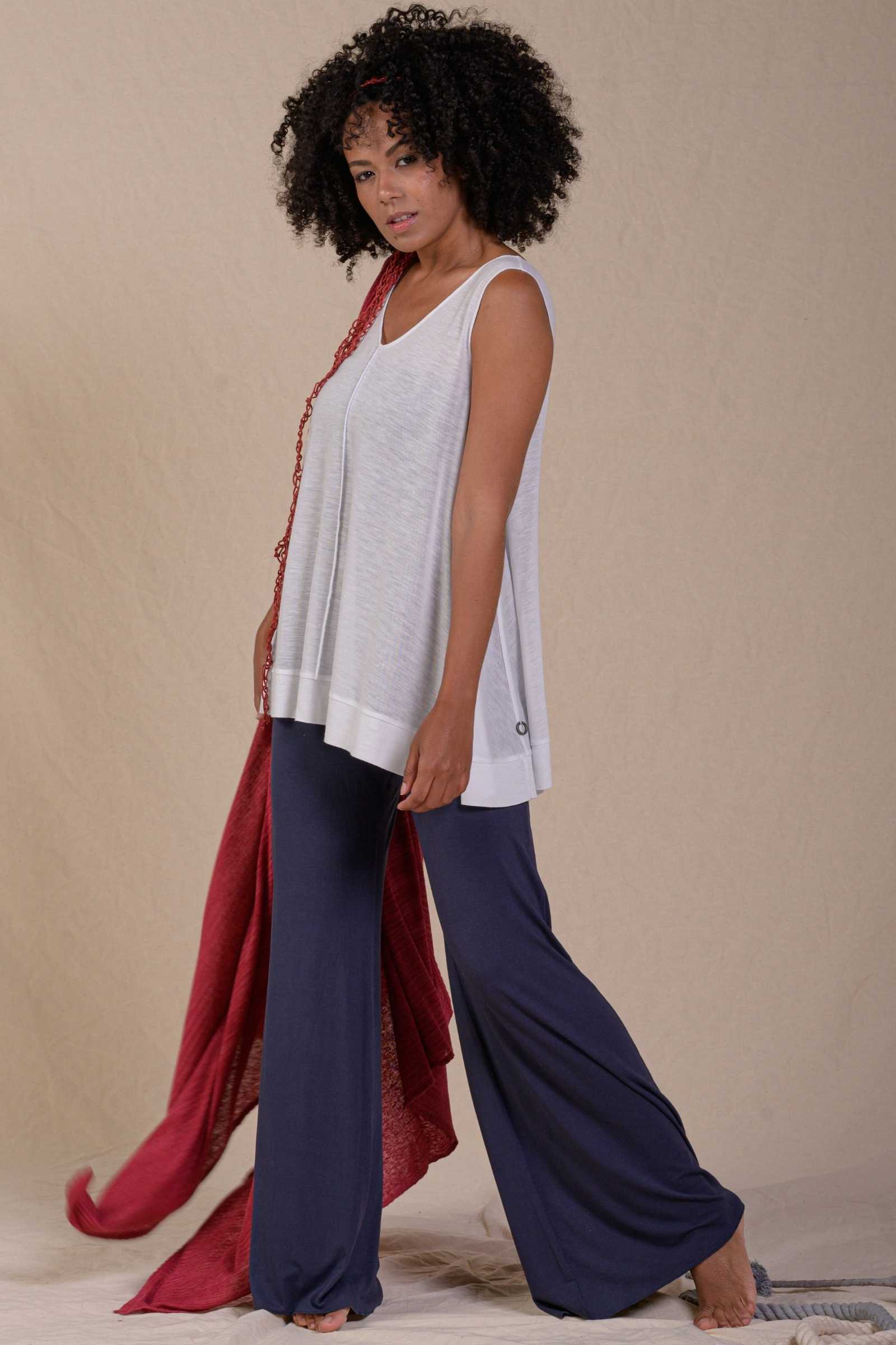 Masai Bamboo trousers and jumpsuit deep blue