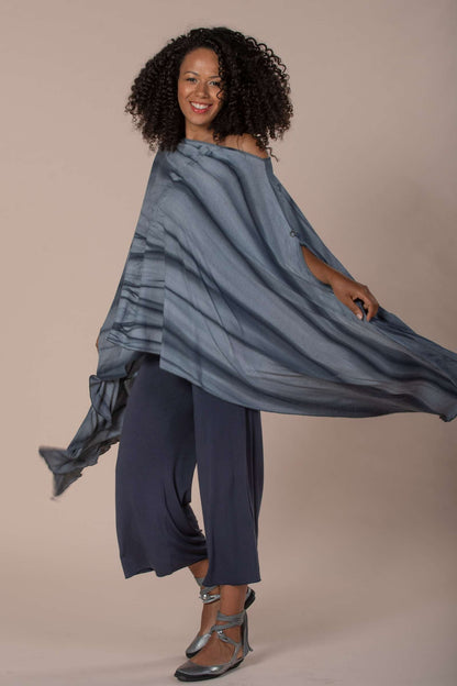 TARA BAMBOO WRAP DEEP BLUE