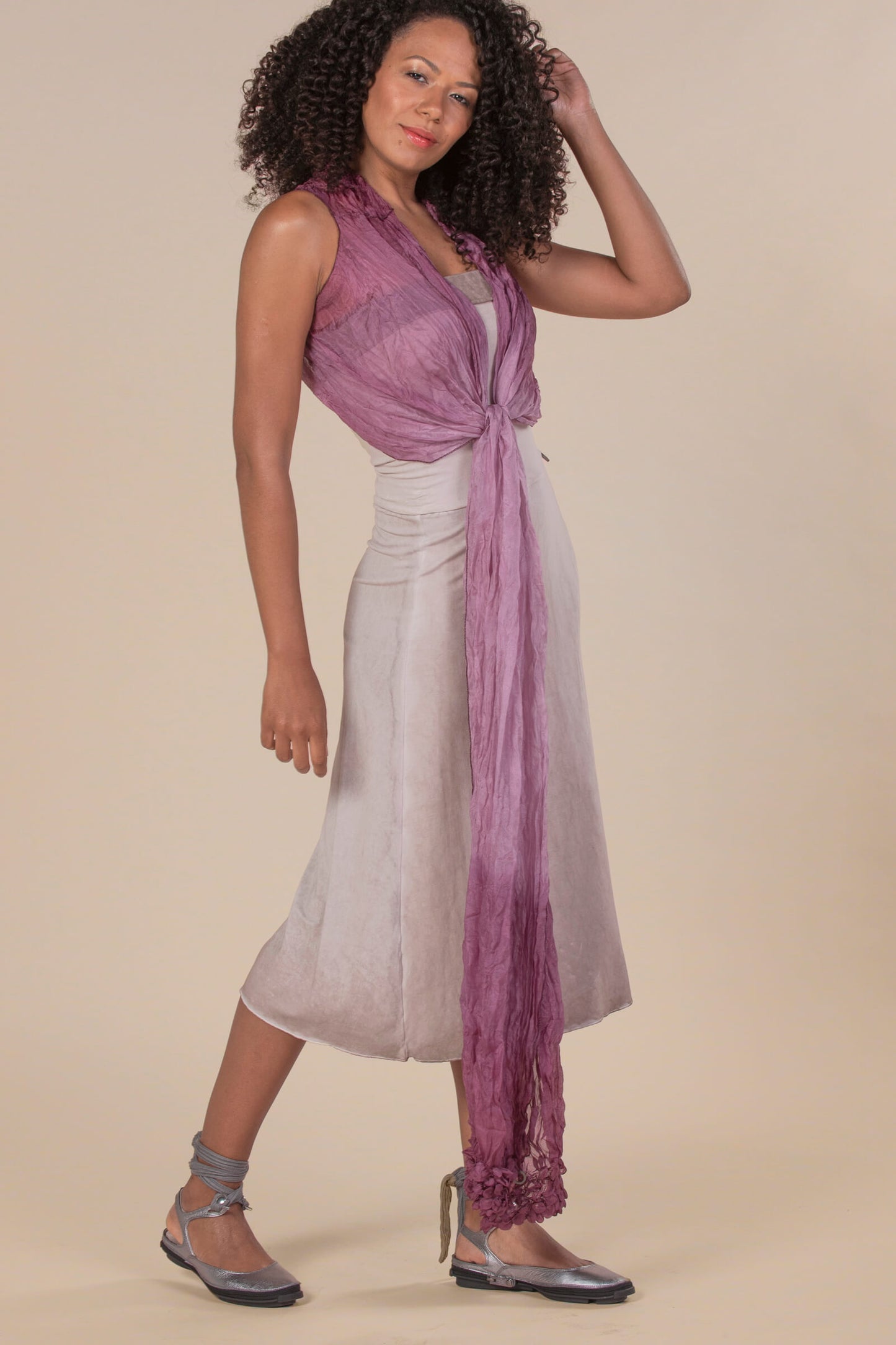 Rosemay Silk Wrap Scarf Sensify