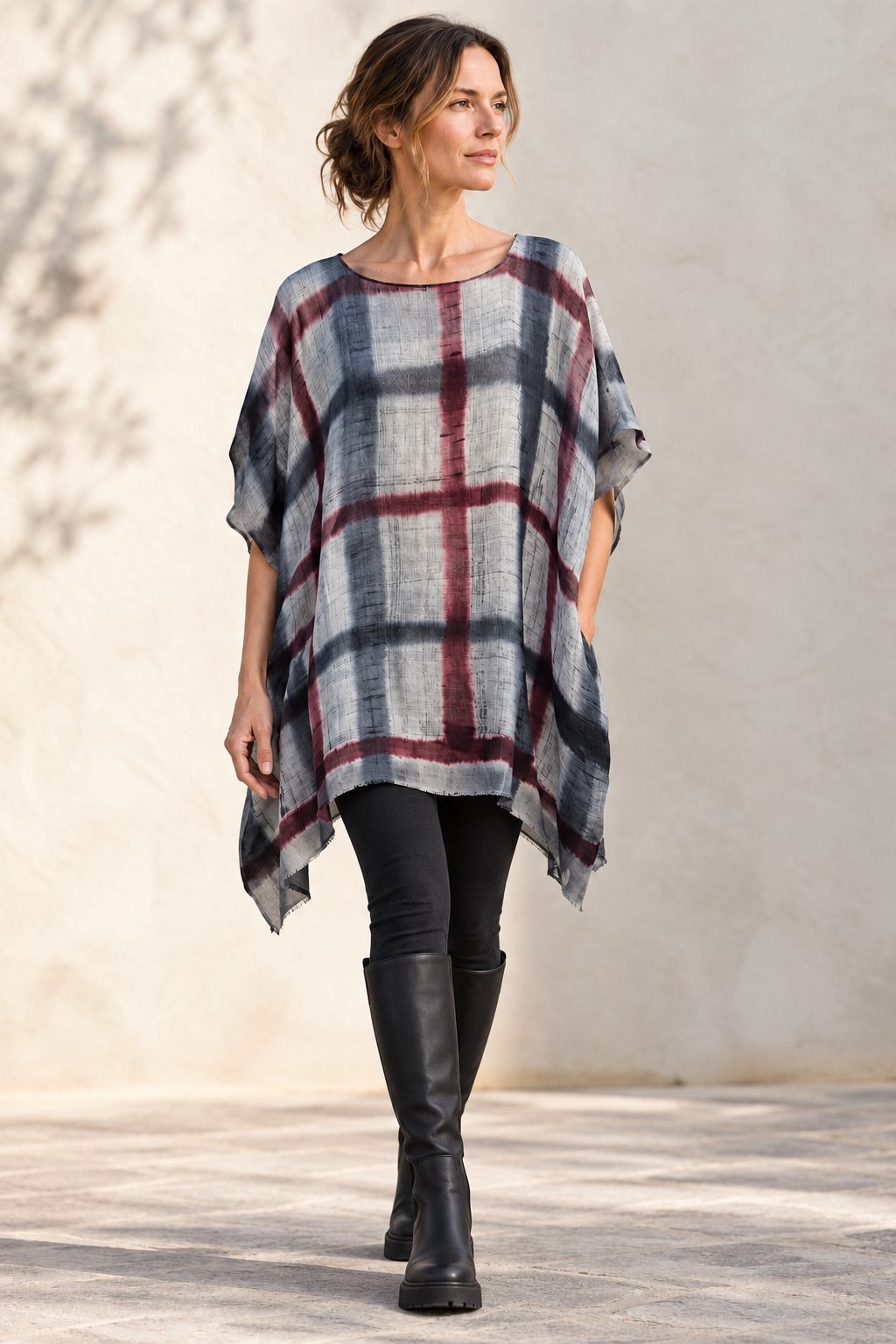 Elodie — Oversized Wool Tunic
