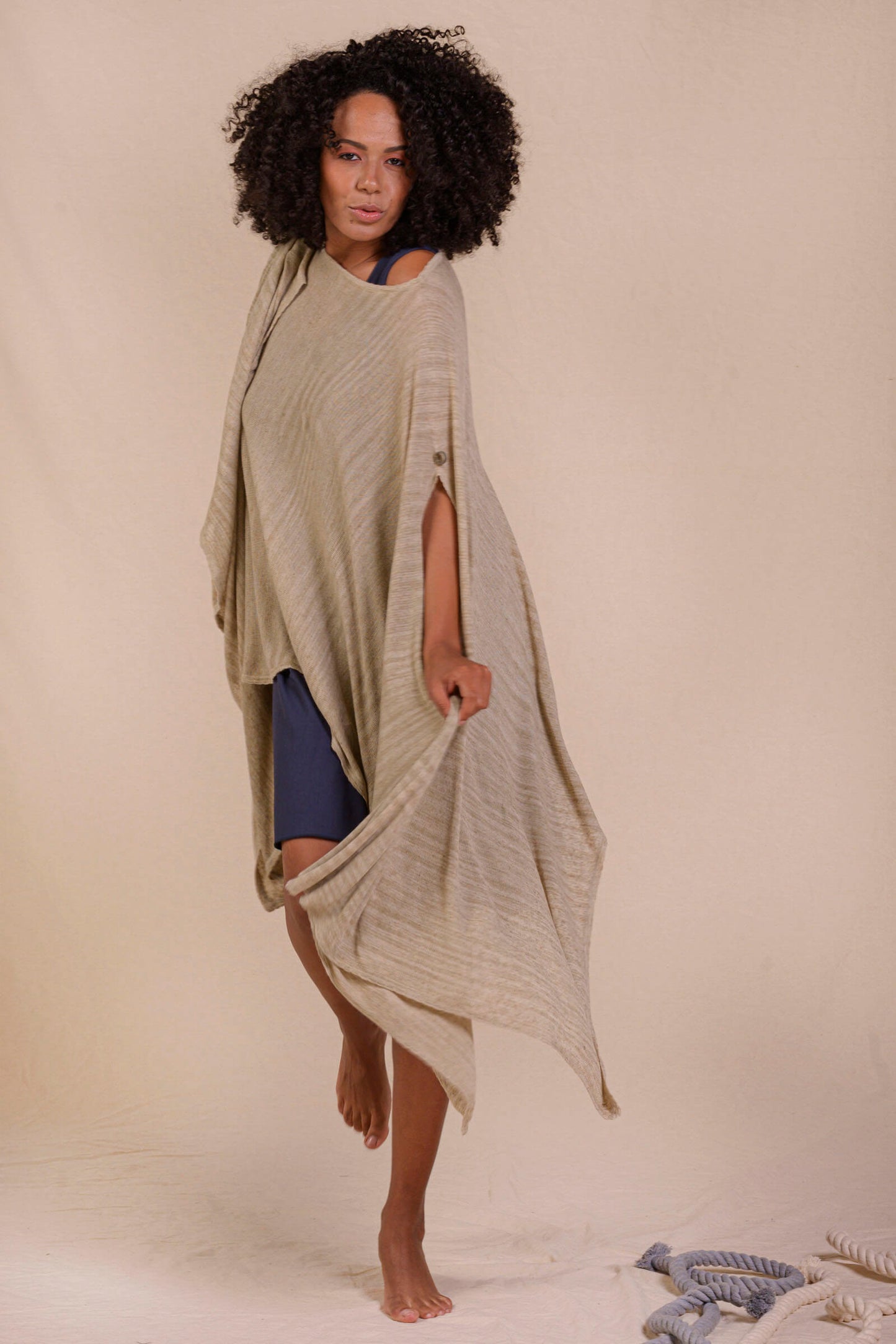 Tunis - Viscose & Linen Wrap
