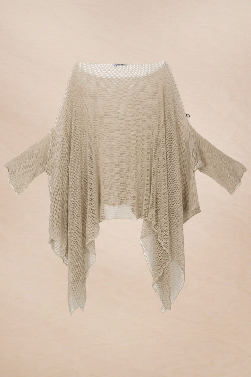 Lily - Cotton Net Wrap W/Sleeves - - Image 3